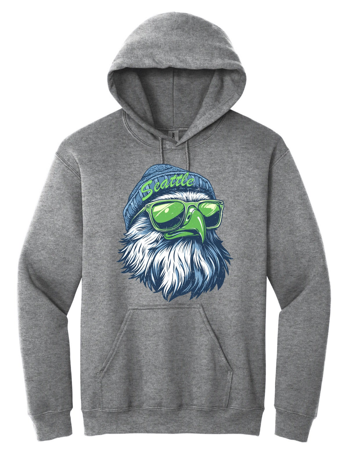 VINTAGE SEAHAWK MASCOT HOODIE