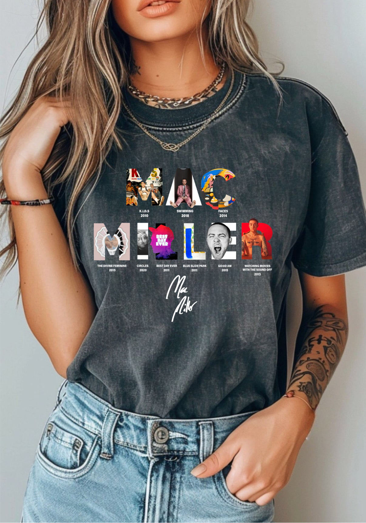 Mac Miller Albums T-Shirt