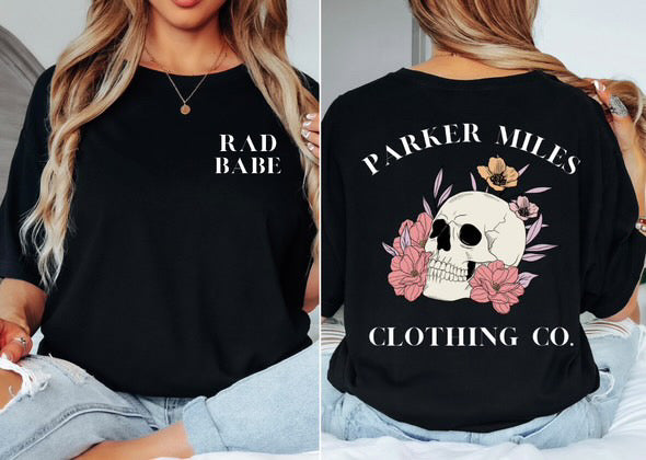 Parker Miles Rad Babe Skull