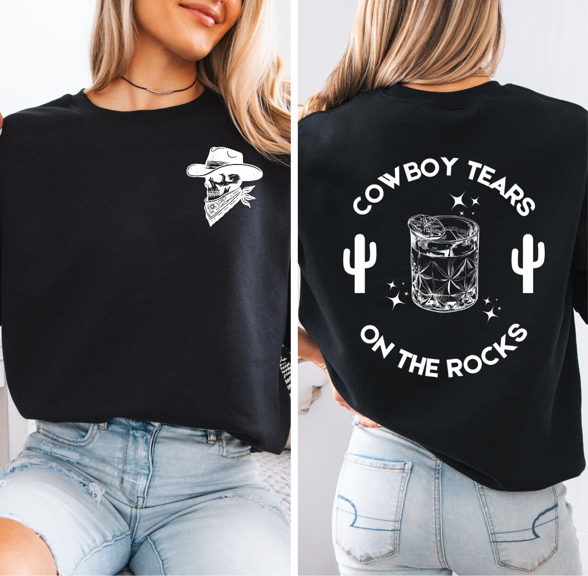 Cowboy Tears Crewneck