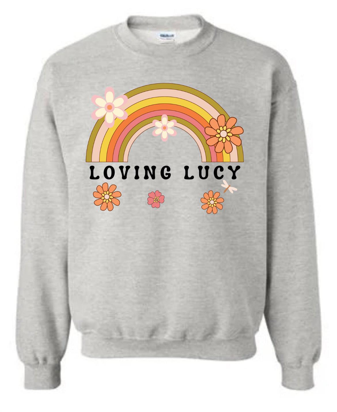 ADULT LOVING LUCY CREWNECK
