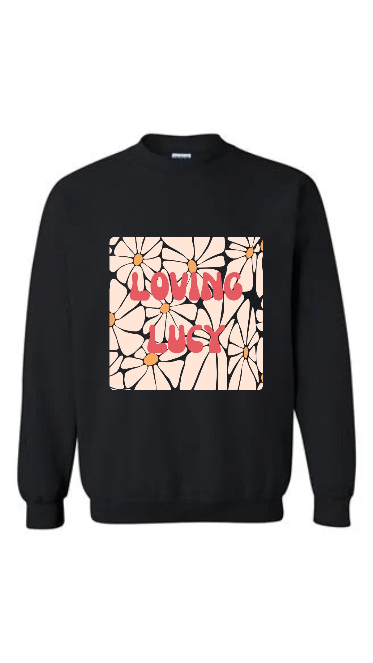 ADULT LOVING LUCY CREWNECK