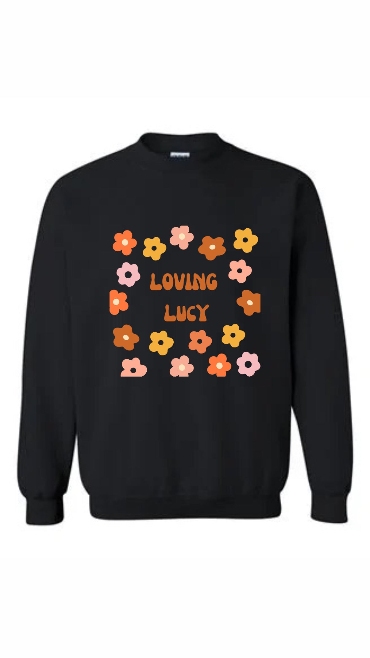 ADULT LOVING LUCY CREWNECK